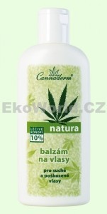 konopný balzám na vlasy
