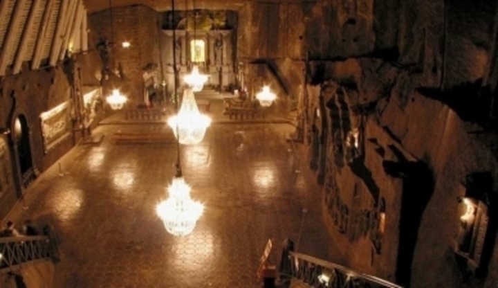 Solné doly Wieliczka v Polsku 