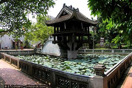 Město Hanoi ve Vietnamu 