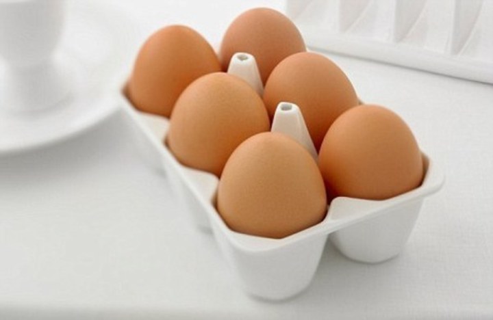 Plato plné vajec 