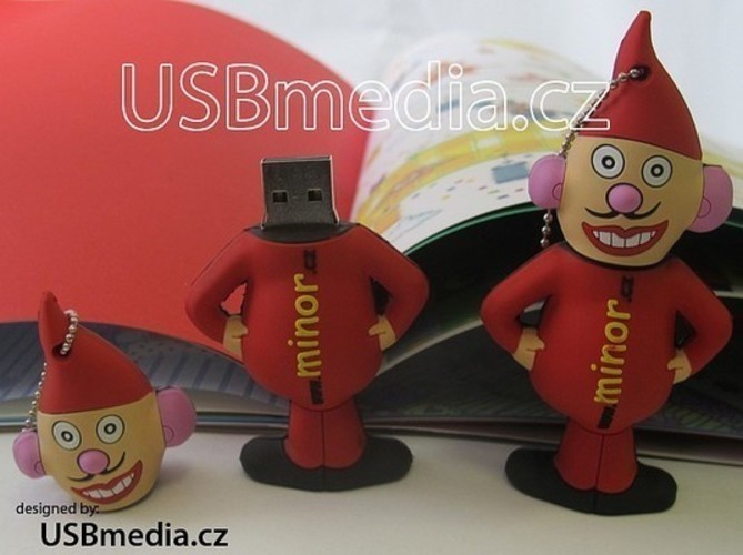 Flash disk ve tvaru panáčků 