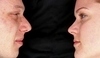 Žena a muž tváří v tvář
